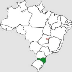 Mapa de DDD de Santa Catarina - Mapas de DDDs de Santa Catarina - QUAL DDD?  - Qual o DDD da sua cidade - Qual o código da cidade